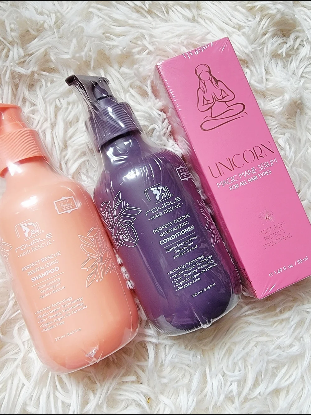 New 3 Piece set-Shampoo, Conditioner and Unicorn Magic Mane Serum
